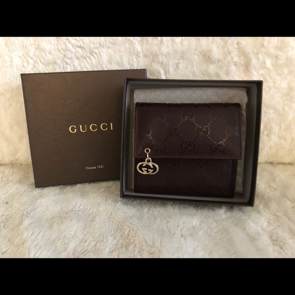 Pre-loved Gucci Interlocking G Flap French Wallet